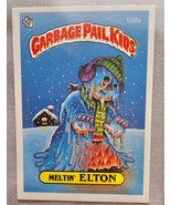 Garbage Pail Kids 1986 Series 4 158a Meltin&#39; Elton Black Eyelash Error - $31.83 CAD