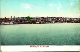 Vtg Postcard Newburgh NY - Newburg on the Hudson River UNP Unico Polychrome - $3.51