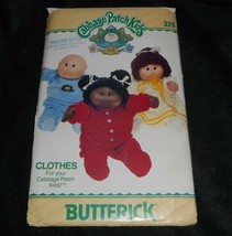 Vintage Cabbage Patch Kids Butterick Doll Clothes Pattern Sew Sewing # 329 - £11.97 GBP