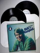 Glen Campbell - The Good Time Songs of (1973) 2-LP Vinyl • A Satisfied Mind - £7.18 GBP