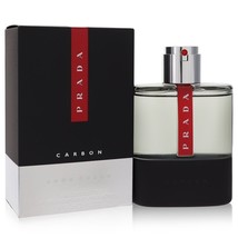 Prada Luna Rossa Carbon by Prada Eau De Toilette Spray 3.4 oz for Men - £81.78 GBP