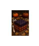 Halloween Buffalo Plaid 2025 - Digital Download 12x12 Seamless Set of 10... - $2.77 CAD