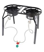 Bayou Classic DB250 Dual Burner High Pressure Cooker Features 12.5-in Tall - $4,365.29 MXN