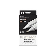 Spectrum Noir Illustrator (6Pc) - Essentials, Pack of 6  - $19.00