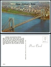 NEW YORK Postcard - NYC, George Washington Bridge K17 - £2.48 GBP