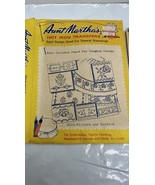 New Aunt Martha&#39;s Hot Iron Transfers #3552 Flowers And Borders - $90.03 MXN