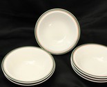 Anchor Hocking Holiday Charm Xmas Soup Bowls 6.875&quot; Lot of 6 - £19.53 GBP