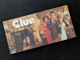 Vintage 1996 Clue Detective Board Game Parker Brothers Plum White Mustar... - £26.58 GBP