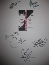 Burleseque Signed Film Movie Script Screenplay X5 Autograph Cher Christina Aguil - £15.72 GBP