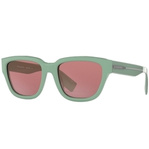 Burberry B4277 3761/75 Green/Dark Violet Rectangular Women&#39;s Sunglasses - £102.74 GBP