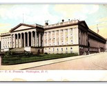 US Treasury Building Washington DC UNP UDB Postcard I18 - $3.91