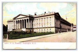 US Treasury Building Washington DC UNP UDB Postcard I18 - £3.06 GBP