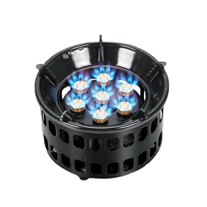 16800W Outdoor Camping Gas Stove High Altitude Portable Camper Stove Travel - £98.83 GBP