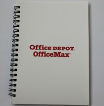 Office Depot Office Max White College Rule Spiral Notebook 7&quot; x 5&quot; New - £7.08 GBP