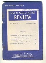 Naval War College Review  Vol XIII No 1 September 1960 - $24.72