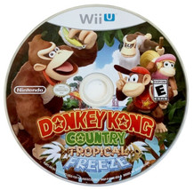 Donkey Kong Country Tropical Freeze Nintendo Wii U 2014 Video Game DISC ONLY - £12.60 GBP