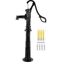 Elegant Hand Water Pump for Home Decor - Copper Finish, Manual Operation - $187.49
