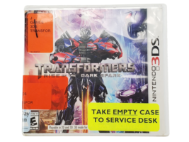 Transformers Rise of the Dark Spark - Nintendo 3DS No Manual Ex-Library - £11.04 GBP