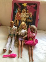 1993 Barbie Hollywood Case, 1991 Sensation Ken Doll, 1992 Hollywood Hair... - £143.43 GBP