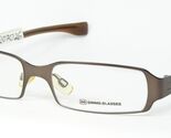 GIMME GLASSES Vol. 1.1 BRN Bronzo Occhiali beta Puro Titanio Telaio 50-1... - $81.16