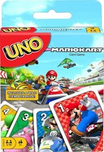 UNO Mario Kart Card Game for Kids Adults Family and Game Night with Spec... - $26.72