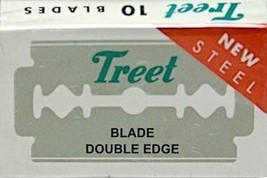 10 Treet New Steel Razor Blades - $5.93