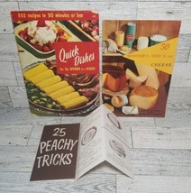 Quick Dishes For The Woman In A Hurry Culinary Arts Institute Cookbook 1950s + - £5.67 GBP