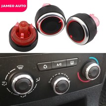 Jameo Auto Aluminum Alloy Air Conditioning Knob for  307  C4 C-TRIOMPHE AC Heat  - £72.35 GBP