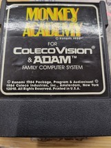 Monkey Academy game cartridge for ColecoVision Coleco Vision CLEAN &amp; TESTED - $17.10