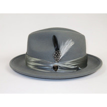 Bruno Capelo Hat Australian Wool Crushable Fedora Giovani UN130 Gft.Gray image 9