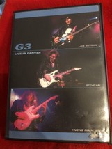 G3 - Live in Denver DVD Satriani, Vai, Malmsteen - £10.27 GBP