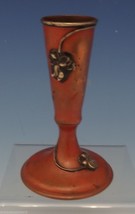 Mixed Metals by La Pierre Copper Bud Vase w/Silver Flowers 3 1/2&quot; Tall (... - $11,048.26 MXN