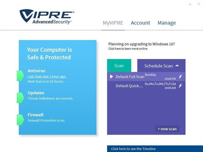 VIPRE  Internet Security for Home , 1 PC 1 Yr - $14.72