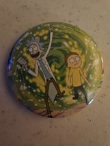 Rick and Morty Round Fridge Magnet - $1.50