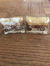Antique Salt And Pepper Shakers-VERY RARE VINTAGE COLLECTIBLE-SHIPS N 24... - $1,405.19 MXN