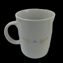 Delta Airlines Aviation Logo Mug Vintage The Charter Made In USA RARE HTF - $24.70