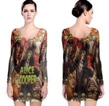 Alice Cooper Stylish and Comfortable Women&#39;s Long Sleeve Bodycon  Dress - $24.76