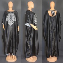  Dress Women Totem Print Robe 2023 Summer New Fashion  Elegant Party Dashiki Aba - £76.04 GBP