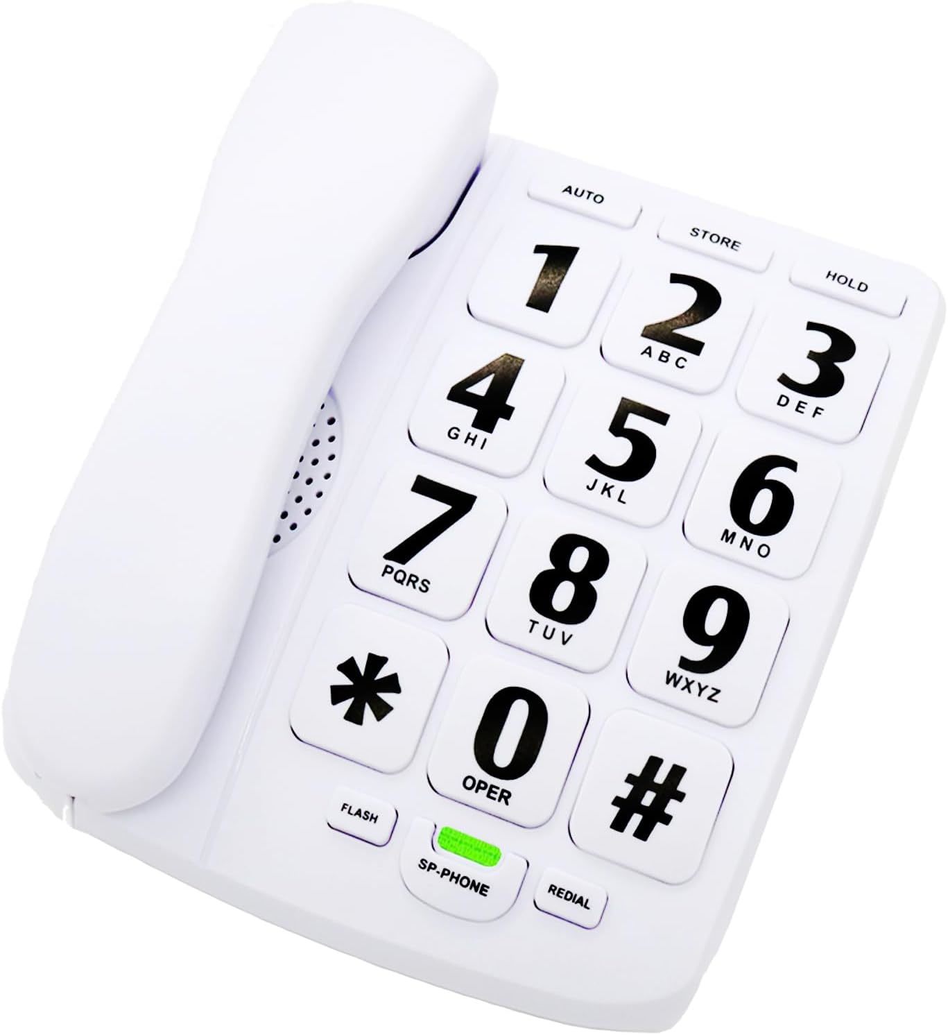 Big Button Phone For Elderly, Kerlitar Enhanced Version Home House Phone... - $39.99