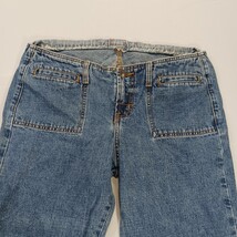 Mossimo 7398201M Women’s Blue Cotton Cropped Denim Jeans Size 11 (32×23) image 13