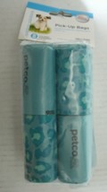 Petco Preferred Bags on a Roll 120 ct 8 Rolls in Mint Green Camouflage - $7.69