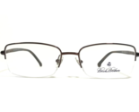 Brooks Brothers Eyeglasses Frames BB499 1538 Brown Rectangular 55-18-145 - $74.58