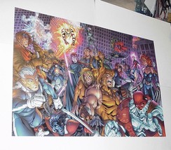 Age of Apocalypse Poster #12 Mark Brooks Sunfire Gambit Blink X-Men MCU ... - $24.99