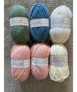 Plymouth Yarns Encore Worsted Weight 25% Wool 75% Acrylic Various Colors - £3.18 GBP