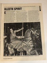 Yasmine Bleeth vintage One Page Article Bleeth Spirit AR1 - $6.92