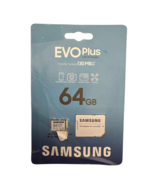 Samsung EVO Plus 64 GB microSDXC UHS I U3 V30 A2 Memory Card with SD Ada... - $12.17 CAD