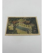Vintage postcard Miette Hot Springs Jasper National Park Canada 1943 Lin... - $7.95