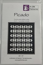 A-Ok Patterns Picado 64&quot;x74&quot; Quilt Pattern - $7.91