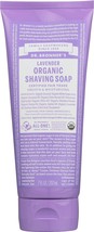 Dr. Bronner&#39;s Organic Lavender Shaving Soap, Vegan, Non GMO, 7 Fluid Oun... - £26.37 GBP