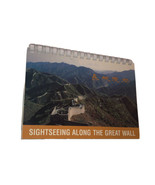 Sightseeing Along The Great Wall Vintage Souvenir Spiral Tourist Book Po... - £200.45 GBP